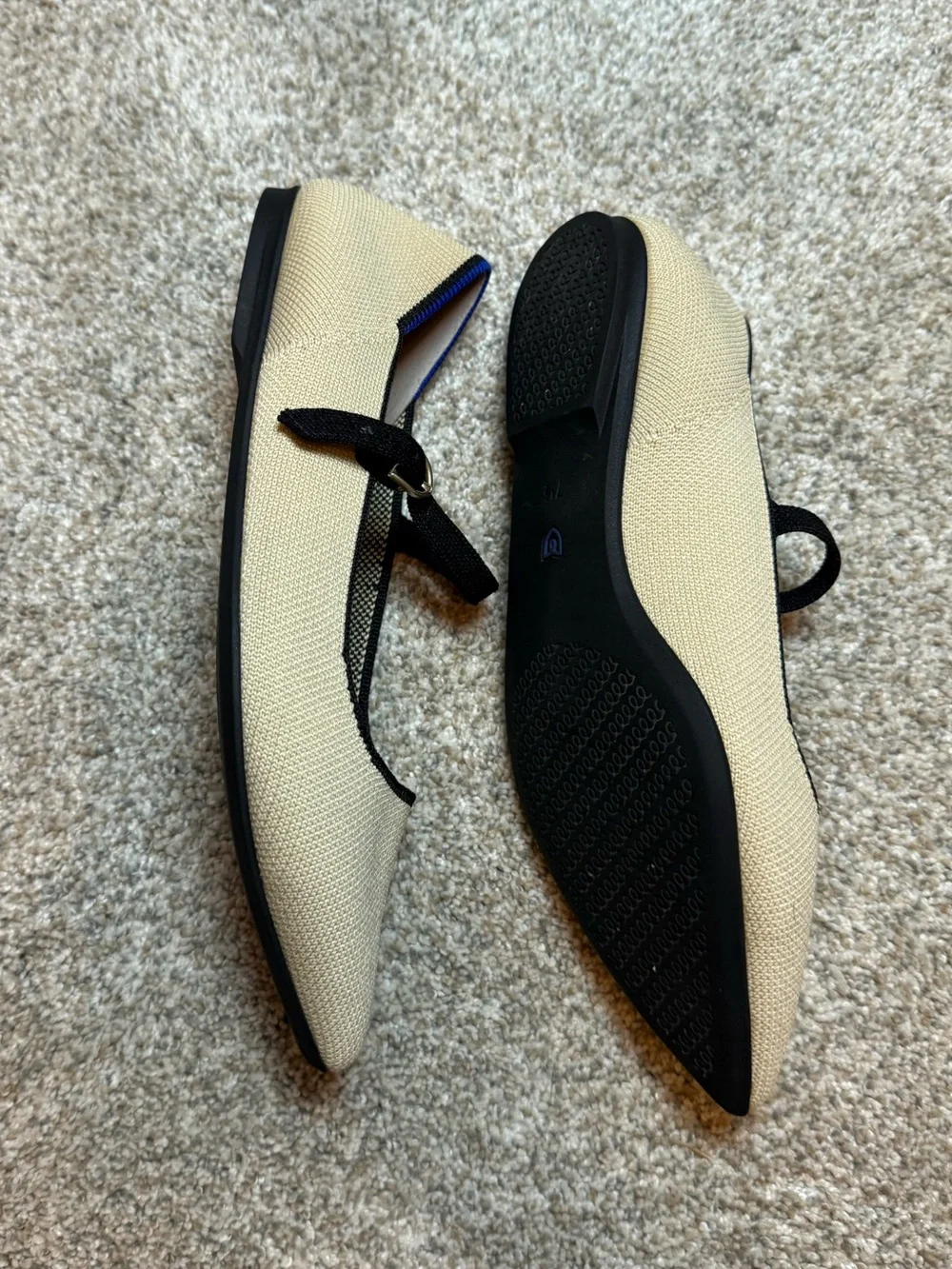 Rothy's The Point Mary Jane II flats